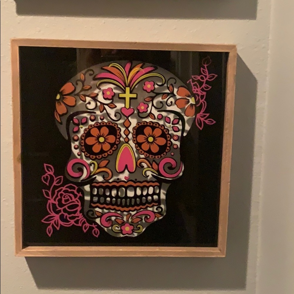 Sugar skull Day of the dead skull